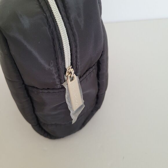 Dolce&Gabbana Beauty Black Nylon Toiletry Cosmetic Bag Case Pouch Zip Medium New - Picture 5 of 8